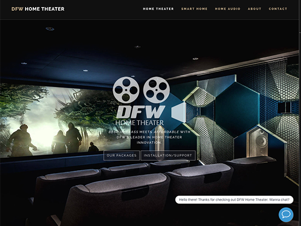 DFW Home Theater Website