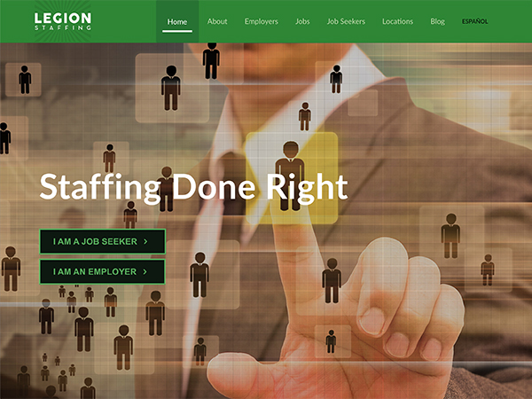 Legion Staffing Website