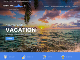 Travel Agency Web Design