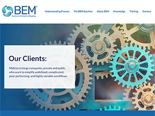 Business Consultant Web Design