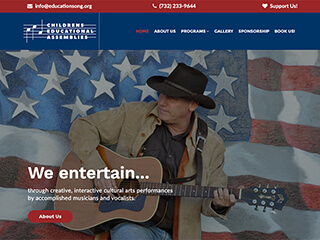 Band/Artist Web Design