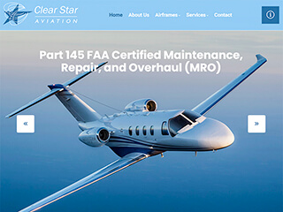 Aviation Web Design