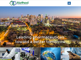 Pharmaceutical Web Design