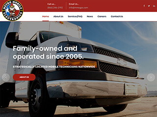 Logistics Web Design