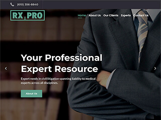 Consulting Firm Web Design
