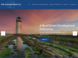 Construction/Development Company Web Design