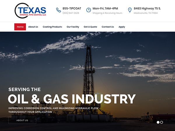 Texas Internal Pipe Coating