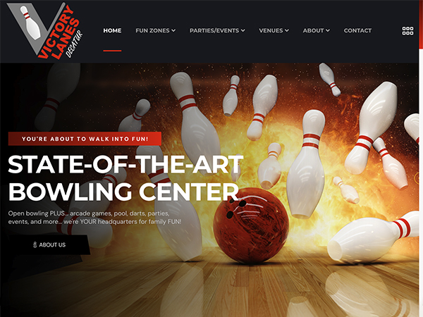 Victory Lanes Website
